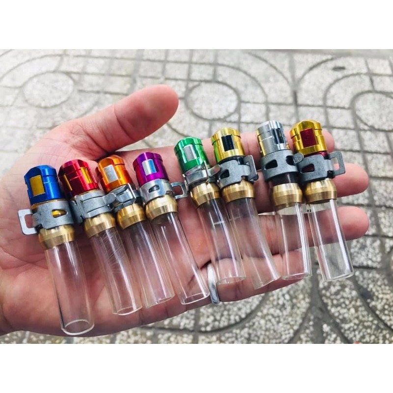 Ống xả cặn Pô E các dòng xe tay ga gắn Trang trí