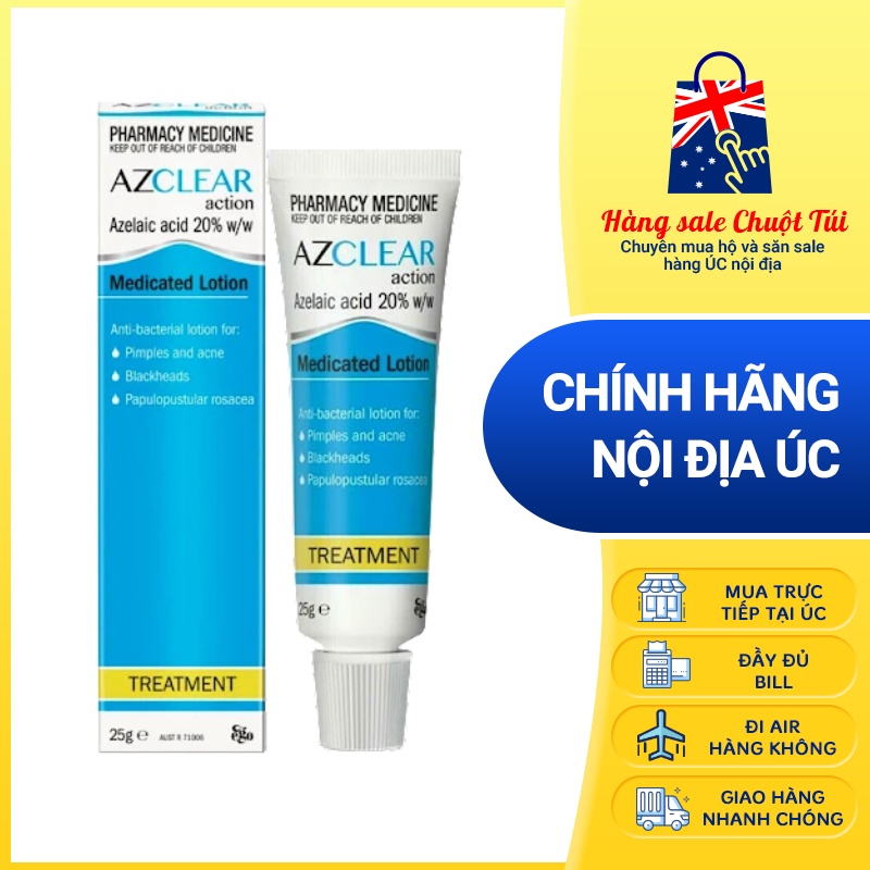 Kem Azclear Lotion 25gr -