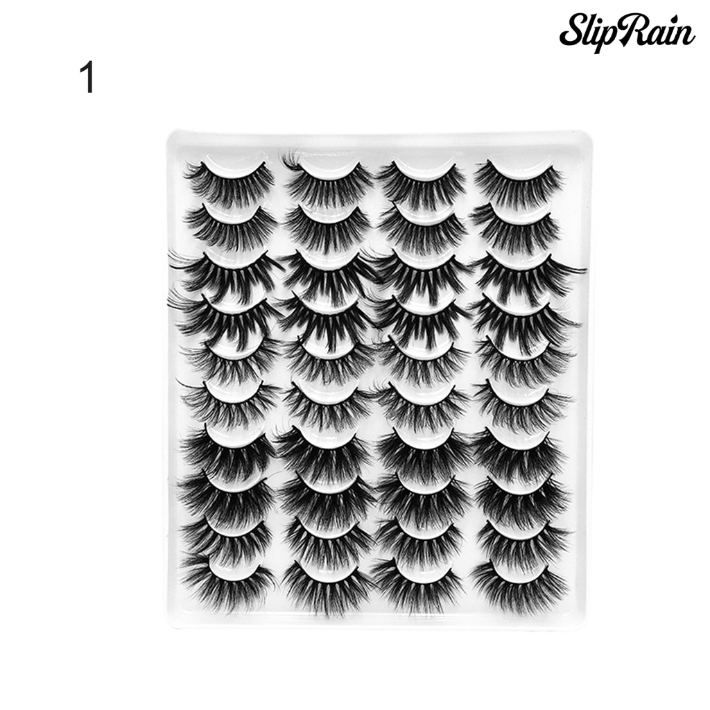 (Hàng Mới Về) Set 20 Cặp Lông Mi Giả Nối Dài Tự Nhiên | BigBuy360 - bigbuy360.vn