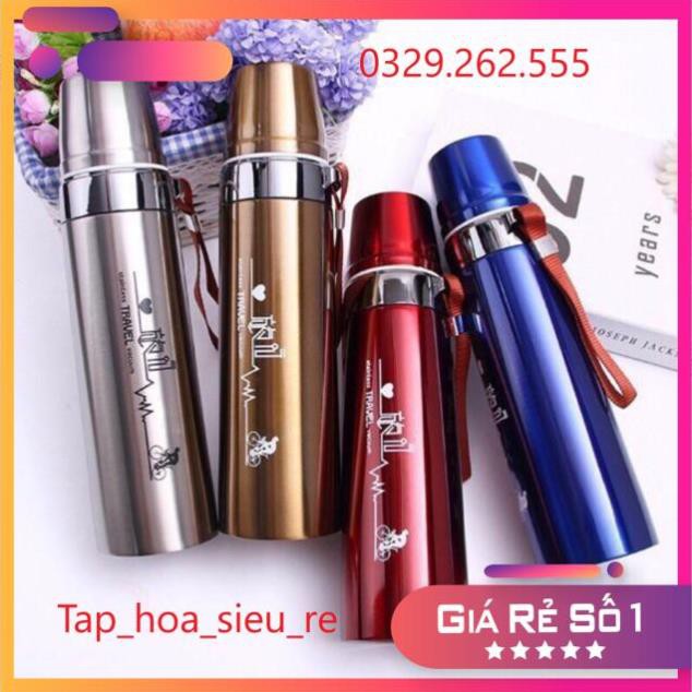 (Rẻ Vô địch) Bình giữ nhiệt inox cao cấp 750ml