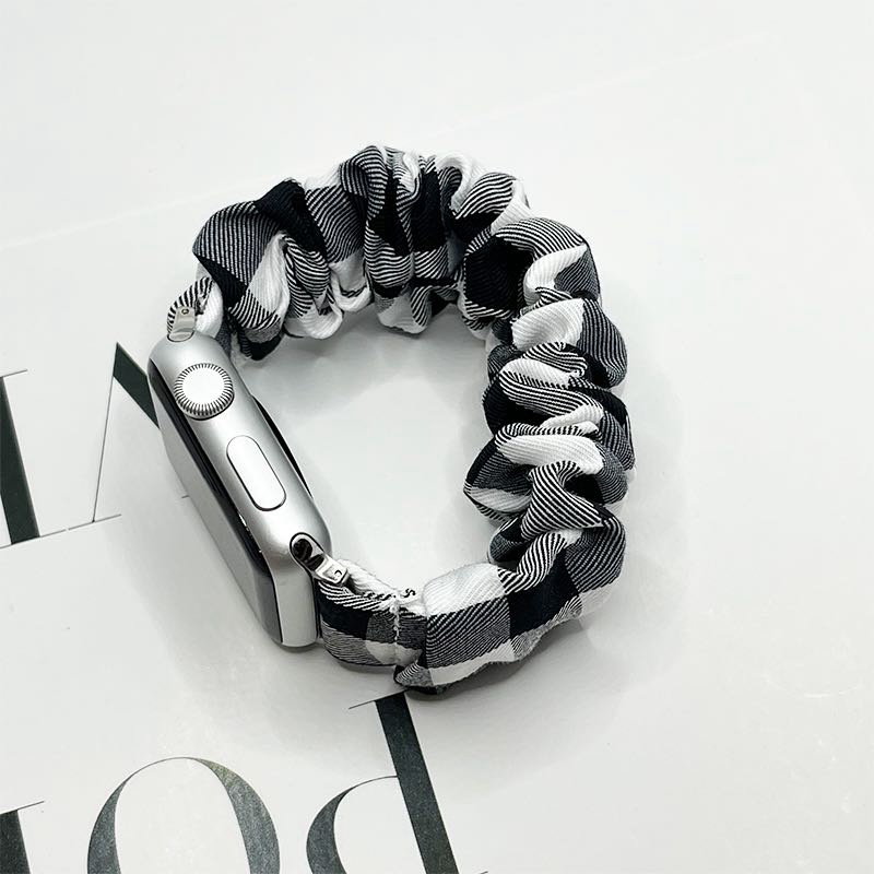 Dây Đeo Đồng Hồ Bằng Nylon Co Giãn Cho Apple watch 41mm 45mm 38mm 42mm 40mm 44mm series 6 5 4 3 SE