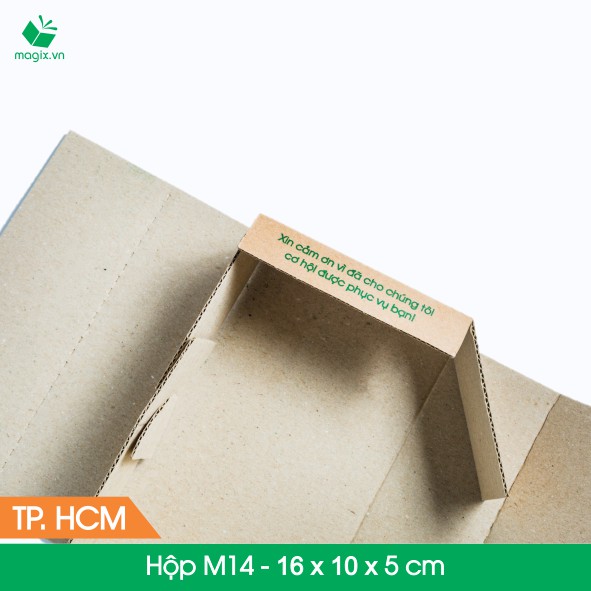 M14 - 16x10x5 cm - 25 Thùng hộp carton đóng hàng