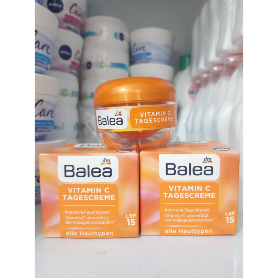 [Bố bỉm sữa 9x] Kem dưỡng da Balea Vitamin C