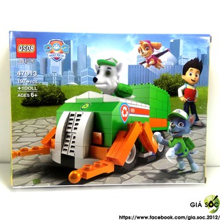 LEGO ĐỘI CHÓ CỨU HỘ - BỘ XE NÂNG 173 PCS + 1 NHÂN VẬT