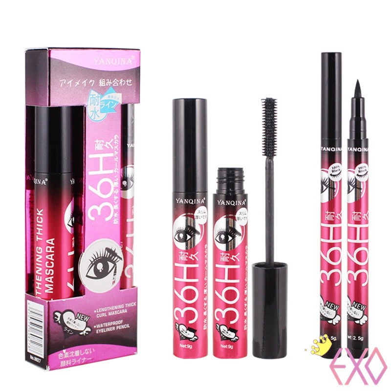 [Hàng mới về] Set mascara + bút kẻ mắt 2 trong 1 lâu trôi chống nước hiệu quả | BigBuy360 - bigbuy360.vn