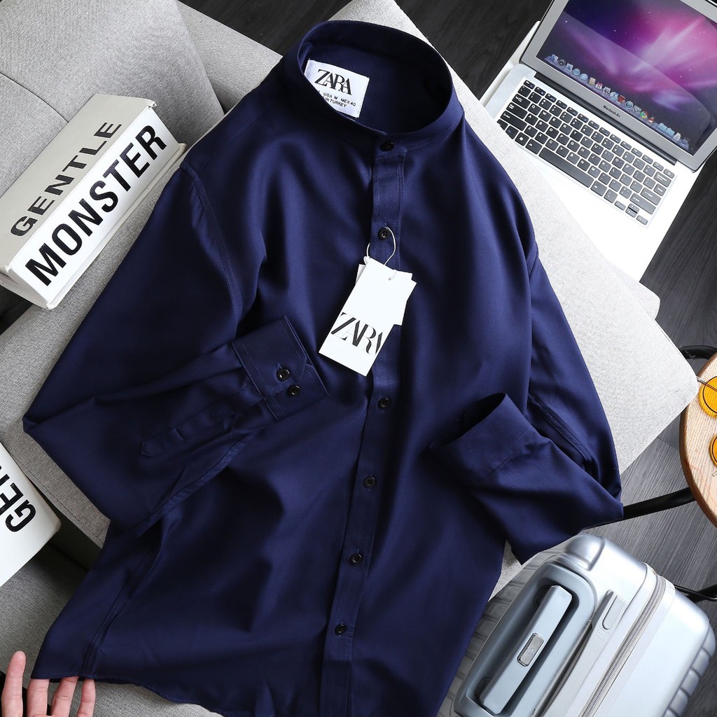 Áo sơ mi nam màu trắng dài tay Cao Cấp công sở, Sơ Mi Nam Hàn Quốc Đẹp dáng ôm Thấm Hút Mồ Hôi - Hàng Việt Nam xuất khẩu | BigBuy360 - bigbuy360.vn