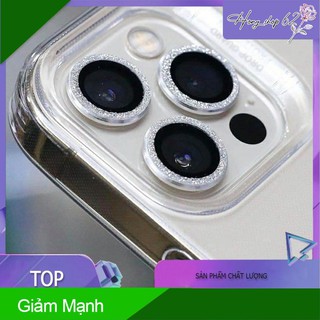Bộ 3 dán kim cương bảo vệ mắt camera iphone kuzoom iphone 11 / 11 pro / 12 / 12 pro / 12 pro max