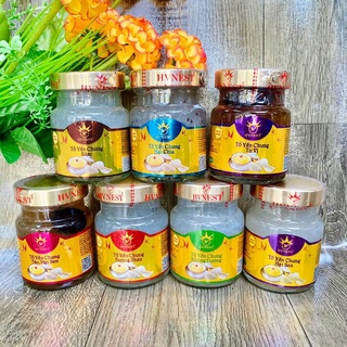 mua 10 tặng 1] Yến Sào Chưng Sẵn Hoàng Việt Khánh Hòa 70ml Không Chất Bảo Quản 30% (6gram) Yến 8 Vị Có Sẵn