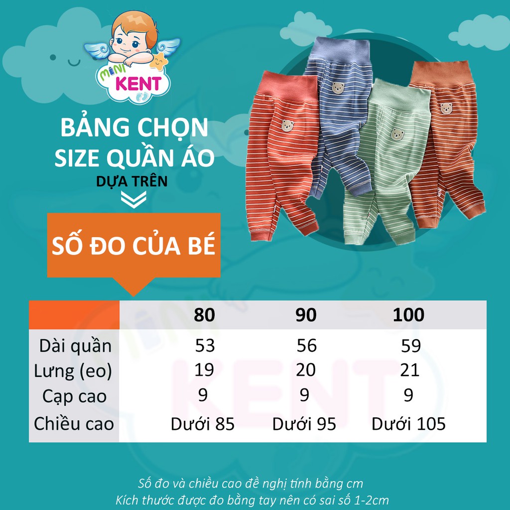 Quần nỉ lót lông cạp cao ấm cho bé | WebRaoVat - webraovat.net.vn