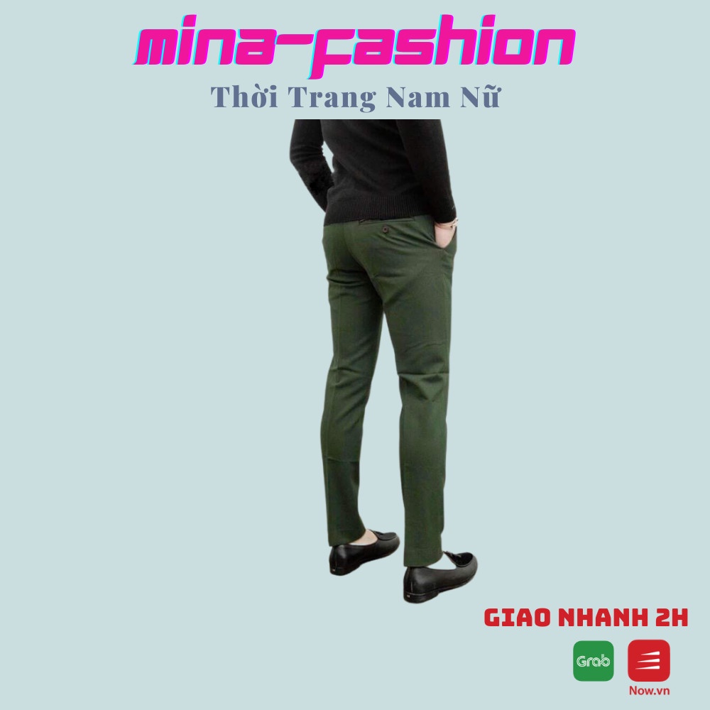 🌟HCM🌟🌺FREESHIP 99K🌺️ >--->Quần Âu Màu Đỏ Đô Dài Nam QTANA14<---< Mina-Fashion ⚡⚡⚡⚡⚡