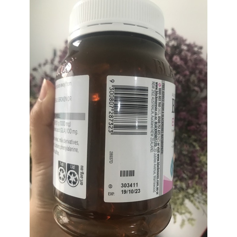 hoa anh thảo BLACKMORES 190 viên của úc | Thế Giới Skin Care