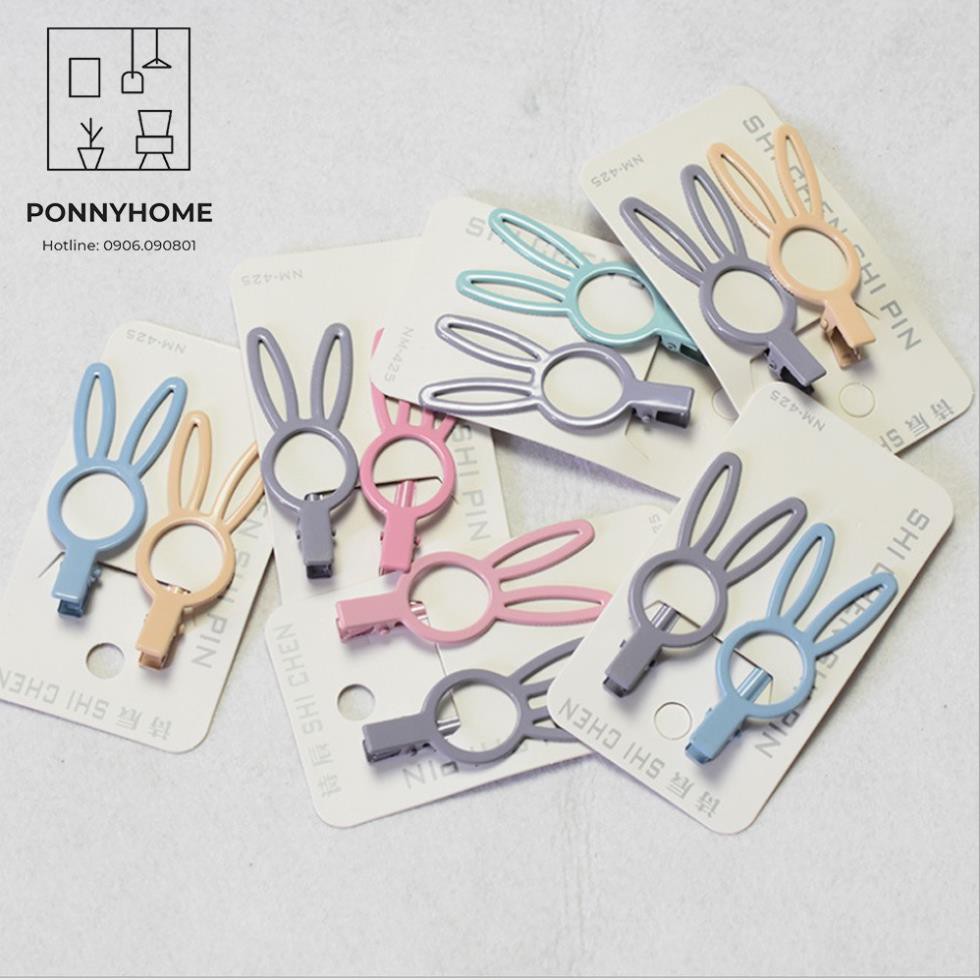 Kẹp Tóc Tai Thỏ [2 CÁI]