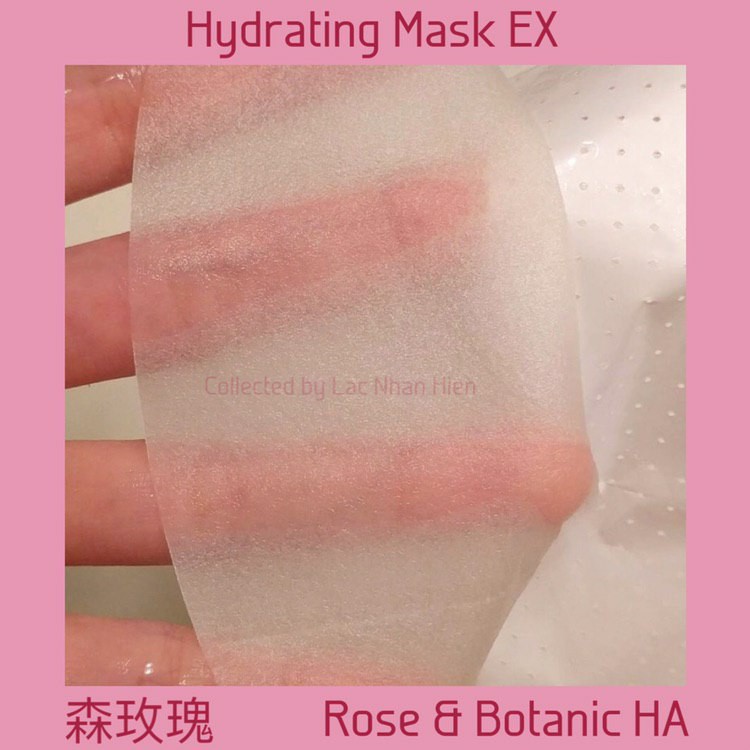 [Bill đài] MIẾNG LẺ MẶT NẠ NARUKO HOA HỒNG DƯỠNG ẨM ❤ NARUKO ROSE & BOTANIC HA AQUA CUBIC HYDRATING MASK EX