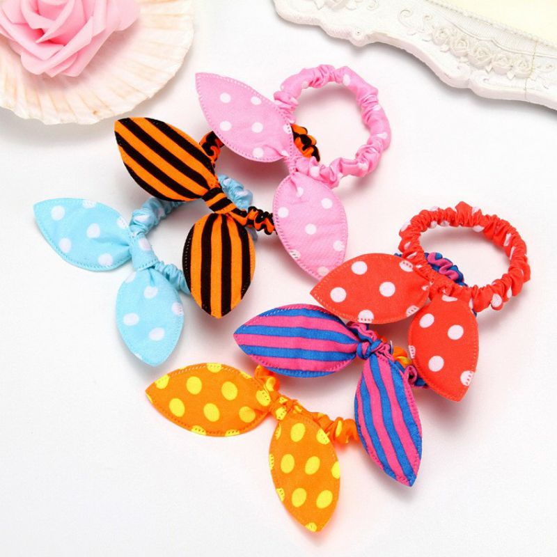 BUỘC TÓC SCRUNCHIES TAI THỎ MINI SIÊU DỄ THƯƠNG | VIDEO THẬT | SHOP BEECOW