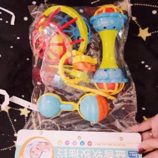 set lục lạc gặm nướu 4-6 chi tiết cho bé