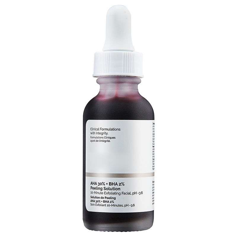 [Hàng mới về] Tinh chất loại bỏ mụn đầu đen The Ordinary AHA 30% BHA 2% dạng lột làm sáng da 30ml