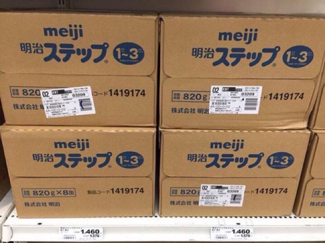 Sữa bột Meiji 800gr đủ số - nội địa Nhật