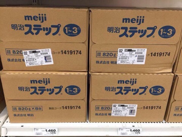 [Date 2024] Sữa bột Meiji 800gr đủ số - nội địa Nhật