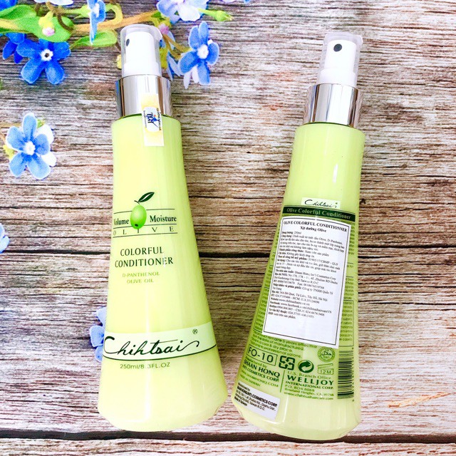 Xịt Dưỡng Tóc Chihtsai Olive Colorful 250ml
