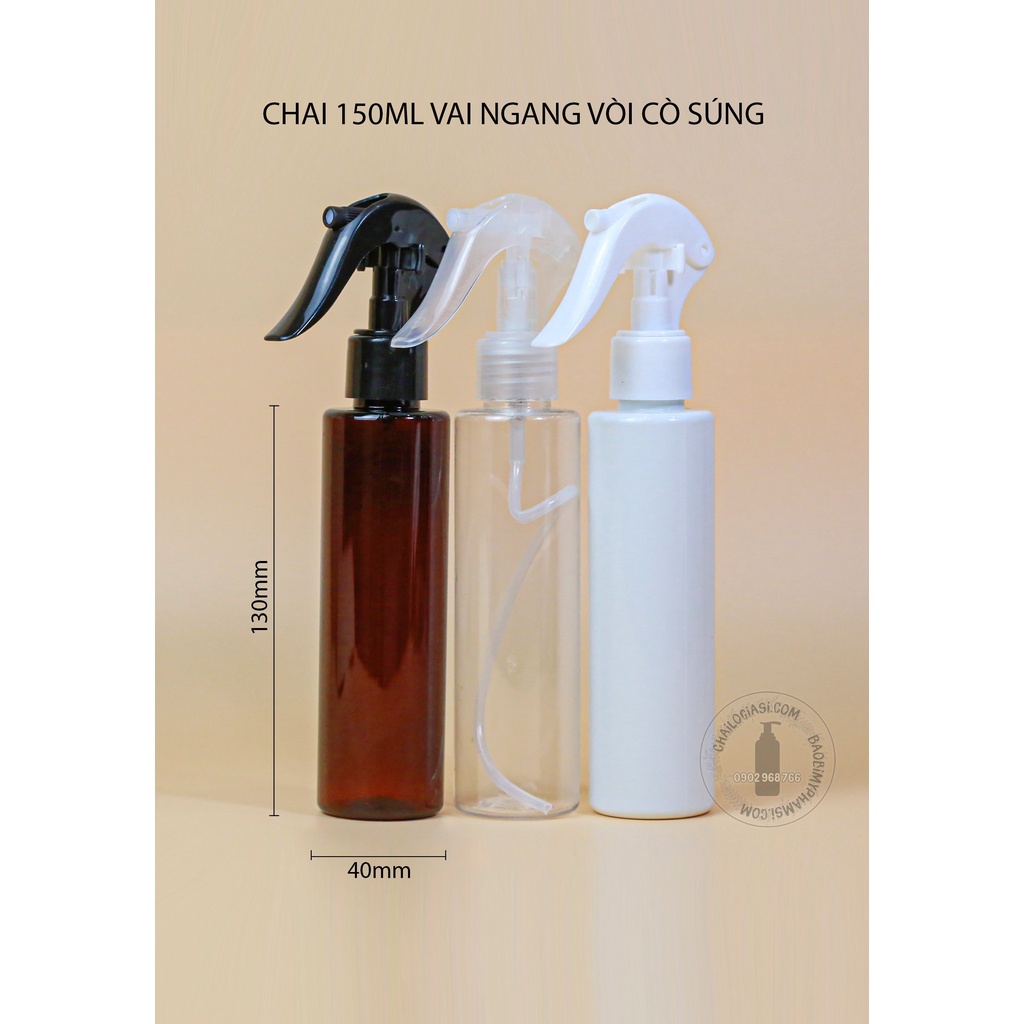 CHAI NHƯA VAI NGANG 150ML