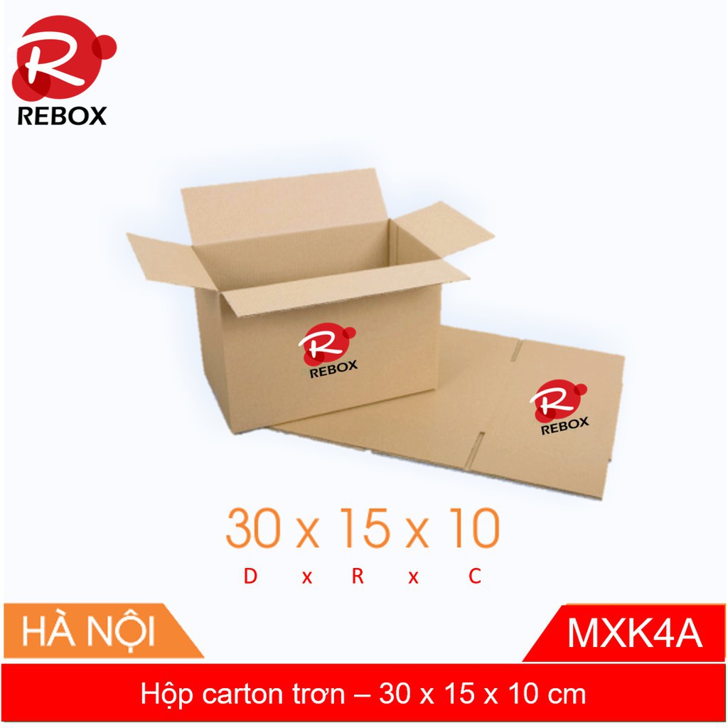 Hộp Carton 30x15x10 - 100 hộp đóng hàng siêu rẻ