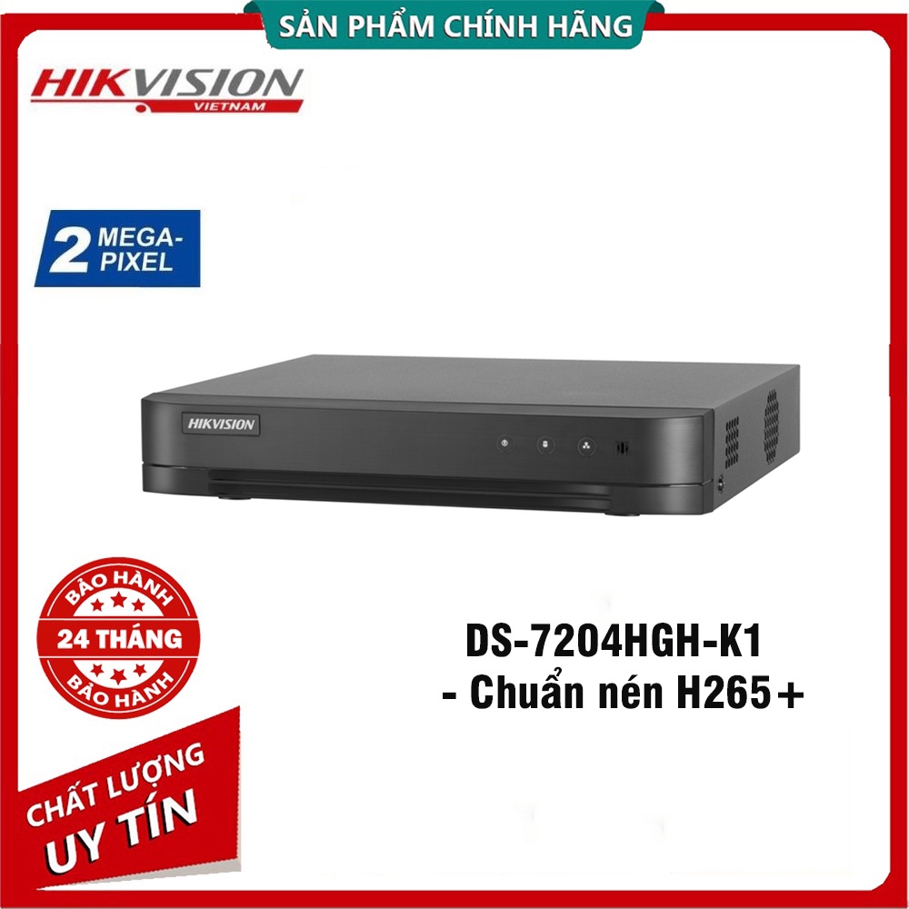 BỘ CAMERA GIÁM SÁT CÓ MÀU BAN ĐÊM HIKVISION 2.0MP -FHD 1080P, ĐỦ PHỤ KIỆN LẮP ĐẶT - BẢO HÀNH 2 NĂM