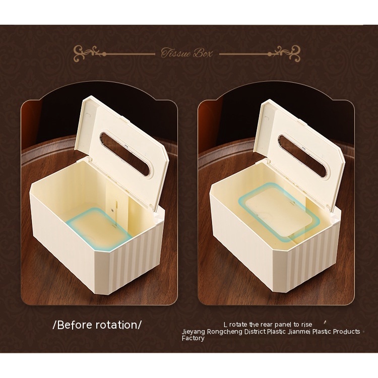 Hộp Đựng Khăn Giấy Để Bàn Nâng Cao Cấp Sang Trọng