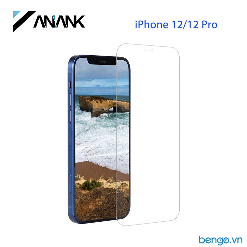 Dán cường lực iPhone 12/12 Pro/12 Mini/12 Pro Max ANANK 3D Full Clear