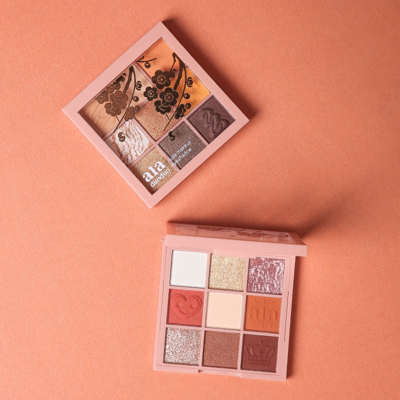 Phấn mắt chín màu flash bột màu ngọc trai ngũ sắc cute