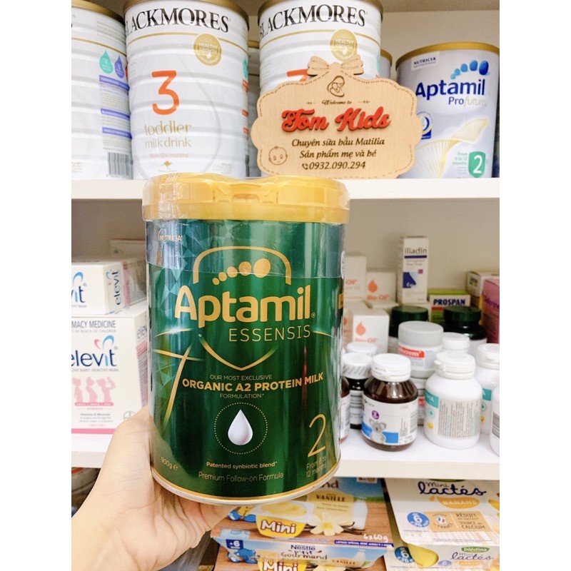 Sữa Aptamil Essensis nội địa Úc số 1 2 3 hộp 900g