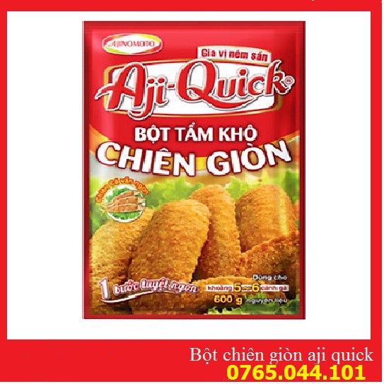 Bột tẩm khô chiên giòn Aji-Quick