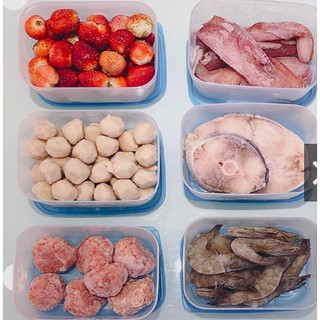 Bộ 6 hộp trữ đông 650ml Tupperware