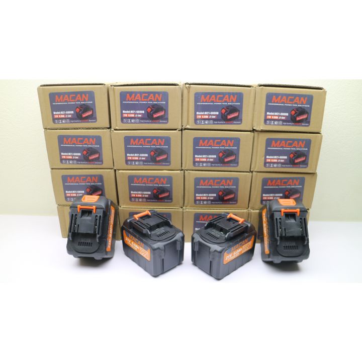 Pin 15 cell macan 21v dung lượng cao 2000amh chân pin thông dụng