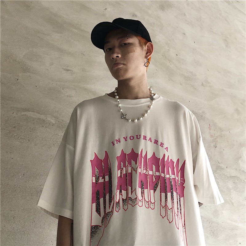 Áo thun tay lỡ Unisex, áo phông form rộng ATL234 - Yinxx