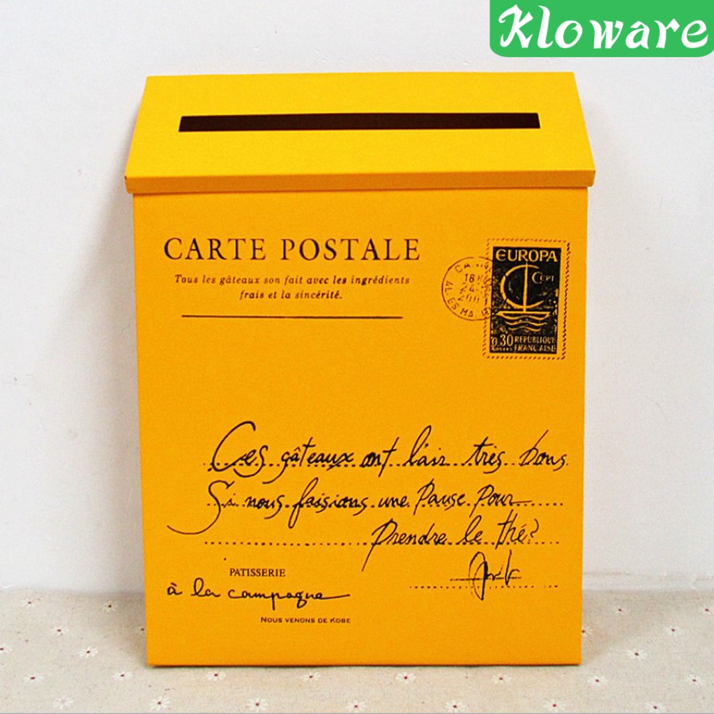 Hộp thư có giá đỡ tiện dụng và bền