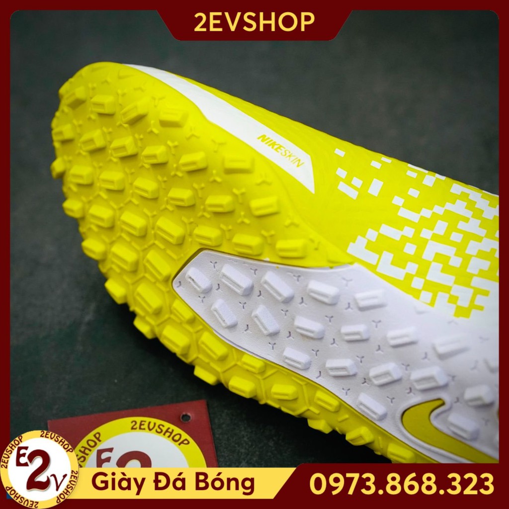Giày đá bóng thể thao nam chất 𝐏𝐡𝐚𝐧𝐭𝐨𝐦 𝐆𝐓 Vàng đế mềm, giày đá banh cỏ nhân tạo cao cấp - 2EVSHOP