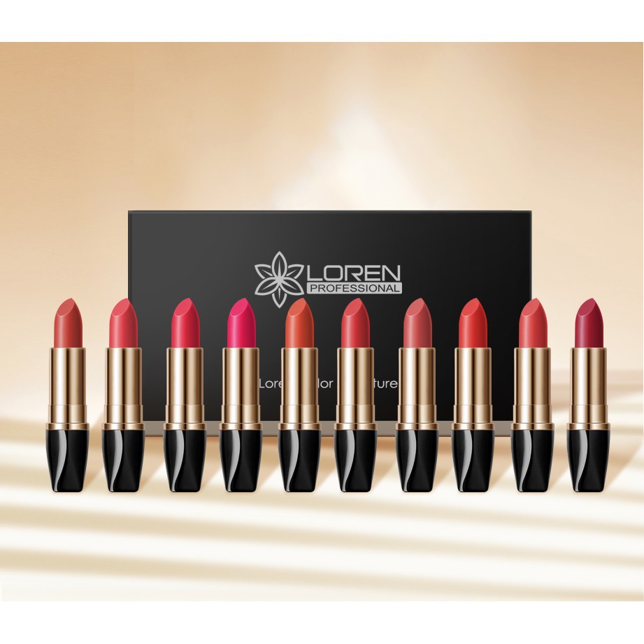 [CHÍNH HÃNG] Son thỏi lì cao cấp LOREN LIPSTICK | BigBuy360 - bigbuy360.vn