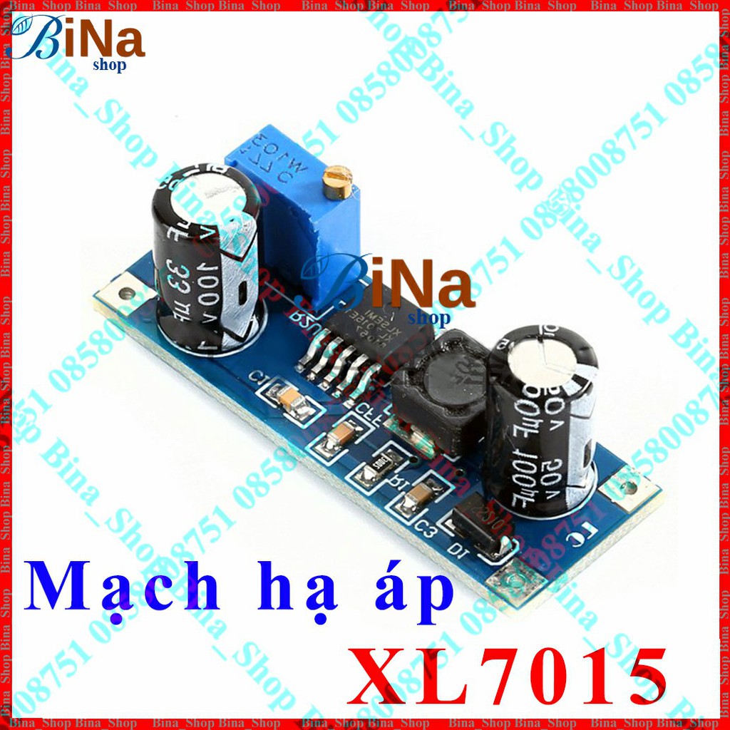 Mạch hạ áp XL7015 từ 5-80v xuống 5-20v