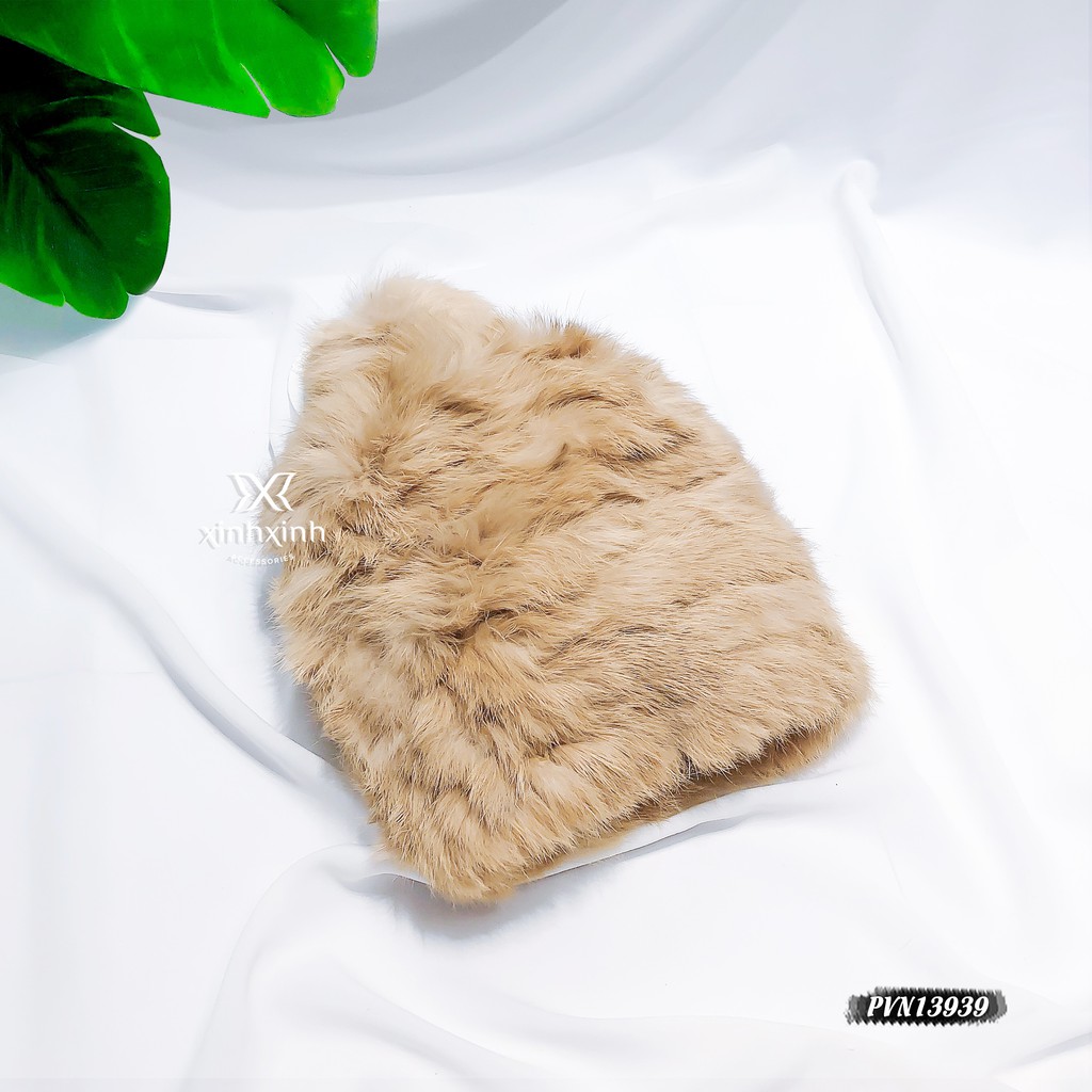 Mũ lông thỏ , mũ beanie nữ thời trang Hàn Quốc - Xinh Xinh Accessories