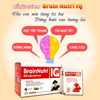 Cốm bổ não trẻ em Brain Nutri IQ hộp 20 gói