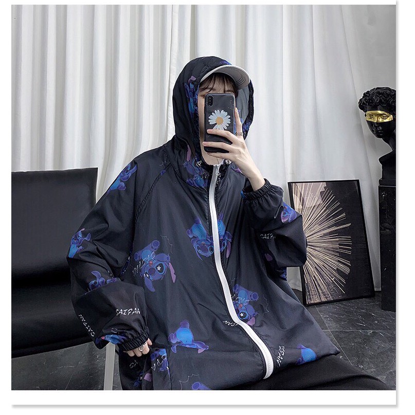 áo khoác nam HHP phối họa tiết thú cưng phong cách teen