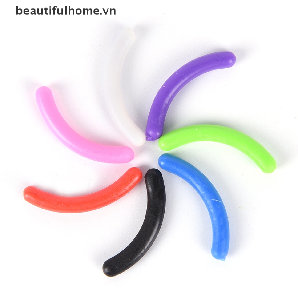 Bộ 15 Miếng Đệm Cao Su Tròn Thay Thế Cho Lông Mi