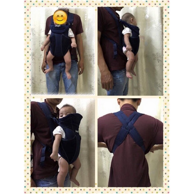 Địu Snugli cao cấp