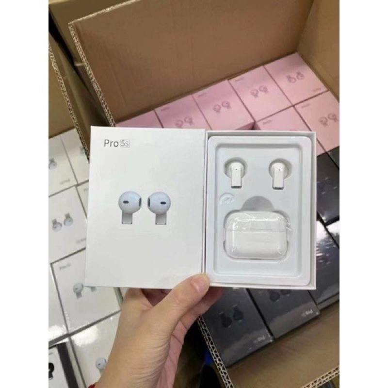 Tai nghe bluetooth PRO 5s không dây chống ồn gaming cao cấp định vị đổi tên