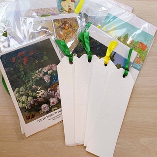 [HÀNG KHÔNG BÁN] Bookmark màu nước kèm postcard