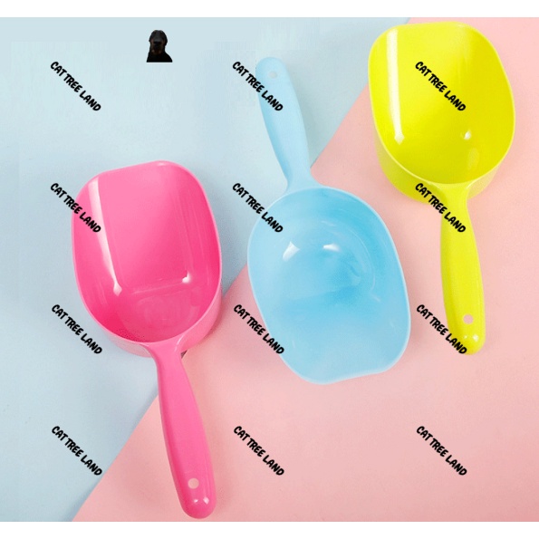 XẺNG XÚC HẠT CHO CHÓ MÈO, BẰNG NHỰA - MUỖNG (THÌA) MÚC THỨC ĂN CHÓ THÚ CƯNG
