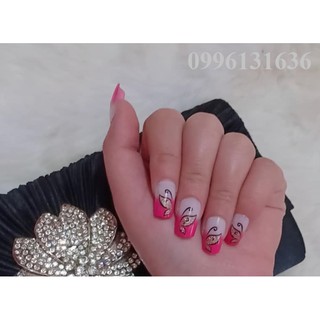 Bộ 4 NAIL tay Giả _ Các mẫu TRƠN (105k 4 Bộ + Mua 4 Tặng 1)
