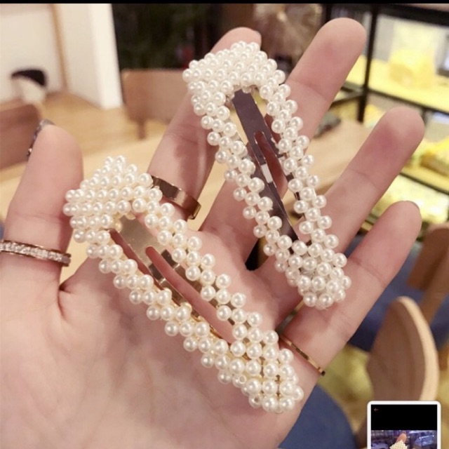 KẸP NGỌC TRAI HOT TREND