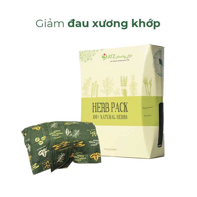 Túi Chườm Thảo Mộc ATZ Healthy Life - Chườm đầu gối giảm đau xương khớp, lưu thông khí huyết