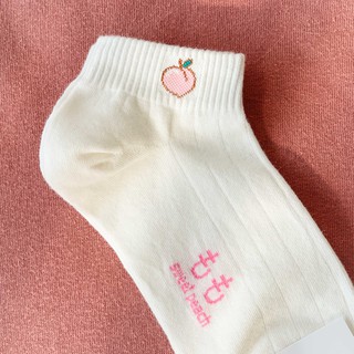Tất thấp cổ nữ hình Momo Quarter Socks